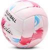 Fantecia Pallone da pallavolo, perfetto per beach volley e divertimento in piscina! Palla da pallavolo morbida e impermeabile taglia 5 con pompa per allenamento e gioco, ideale per ragazzi e adulti
