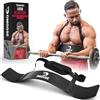 DMoose Fitness Arm Blaster per bicipiti e tricipiti - Supporto premium per imbottitura del collo con cinghie regolabili - Bicep Blaster per l'allenamento della forza e dei bicipiti