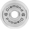 DIAMOND JK DISCO OLIMPICO IN ACCIAIO PER POWERLIFTING 2,5 KG