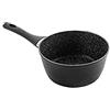 IBILI, Casseruola natura con manico in bachelite, 16 cm, antiaderente in stile pietra, adatta all'induzione.