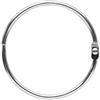 Zenna Home MAYTEX Zenna Home Mills Metal Circular Shower Ring, Chrome, Set di 12