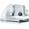 GRAEF. Graef SKS901EU Elettrico 185W Alluminio Acciaio inossidabile, Bianco affettatrice