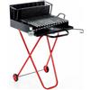 AgriEuro Premium Barbecue portatile a legna e carbone 142 Small - Pieghevole