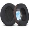 SOULWIT Cuscinetti Ricambio in Gel Refrigerante per Sennheiser HD650, HD660 S, HD600, HD6XX, HD58X, HD580, HD565, HD545, HD535 Cuffie, Padiglioni con Schiuma di Isolamento Acustico