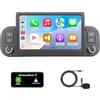 YZKONG Autoradio Fiat Panda 2013-2020 Display Touch Screen Linux, Wireless CarPlay Android Auto, Avvio Veloce, AM FM RDS Mirror Link Bluetooth 5.0 DSP Canbus