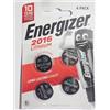 MSTJRY Energizer Batteria al litio CR2016 3V Ref E300520400 Pack 4 149376