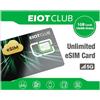 EIOTMART EIOTCLUB Adattatore eSIM Solo per Android: Trasforma il tuo Smartphone in un Dispositivo eSIM, Download Illimitati, 1.1GB di Data Inclusi, Roaming 200+ Paesi (Scheda Fisica)