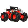 Hot Wheels Monster Trucks, Monster Truck di grandi dimensioni, scala 1:24, camion giocattolo pressofuso con ruote giganti e design alla moda