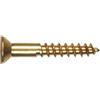 Hillman The Hillman Group 41835 Brass Flat Head Phillips Wood Screw, 8 x 3/10,2 cm, pezzi