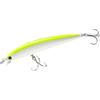 DUEL Yo-Zuri Hydro Minnow LC Esca galleggiante, 15,2 cm, Pearl Chartreuse