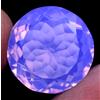 Naturale Viola-Rosa Welo Opale 25.30 KT Rotondo Certificato Non Scaldato Loose