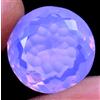Naturale Viola-Rosa Welo Opale 22.00 KT Rotondo Certificato Non Scaldato Loose
