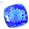 30.10 CT Naturale Raro Brillante Blu Tanzanite Cuscino Certificato Loose Gemma