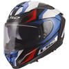LS2 Casco FF817 CHALLENGER 2 VIPER Bianco Blu Rosso LS2