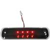A ABSOPRO Alto Supporto Stop Luce per Jeep Cherokee 14-18 NO.55155614AE | Plastica, Nero, Fume, Bianco/Rosso, 20.4x5.9x3.9cm, 4 Led, Impermeabile, OE 55155614AE