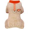 Izefia Cane Maglione Vestiti Abbigliamento Pile Maglioni di Lana Tutina Inverno Caldo Felpa Camicia 4 Gambe Tuta Pigiama Modello Carino Maglione Da Cowboy per Cane di Piccola Taglia Gatto Medio