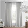 HPD Half Price Drapes Tende in finto lino, stile basic, 213 cm, 2 pannelli, 127 x 213 cm (larghezza x lunghezza), tende in lino naturale per soggiorno, camera da letto, sala da pranzo, tende moderne