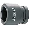Hazet 1100S-60 Inserto Chiave a Bussola per Avvitatori ad Impulso Esagonale, Nero, Attacco Quadro, Cavo, 25 mm 1 Pollice