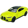 Generisch Welly - Modellino auto compatibile con BMW M4 G82, colore verde, circa 1/34-1/39, in metallo pressofuso