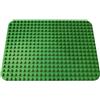 Apostrophe Games Piastra di base per blocchi di grandi dimensioni 38,1 cm x 26,7 cm (1x Verde) Compatibile con le principali marche, per le età 3 e più anziani
