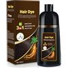 BOJICA Kaisasa Hair Dye Shampoo per capelli grigi istantaneamente (marrone castagno)