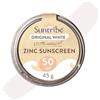 Suntribe Crema Solare Minerale Zinco FPS 30 Suntribe - 45 g, Originale Bianco, Biologico - 100% Naturale, Sicuro Per i Coralli - Surf & Sport - Filtro UV Minerale - Molto Resistente All'Acqua, Rifiuti Zero