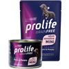 Prolife Grain Free Adult Sensitive Pork & Potato Mini Bocconcini Di Maiale E Patate Per Cani Adulti Di Taglia Piccola