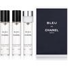 Chanel Bleu de Chane EDT Refill 2 x 20 ml + EDT Refill with spray 20 ml (uomo)