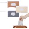 Tyqour Confezione da 3 dispenser per salviette umidificate per bambini, riutilizzabili, porta salviette portatili per bambini, impermeabili e antipolvere, mantengono le salviette fresche