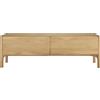 Ethnicraft - Mobile TV PI - Legno naturale - Massello di quercia oliato - Designer Alain van Havre
