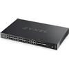 ZYXEL SWITCH MANAGED L3, 28 PORTE GIGABIT+4 10G SFP