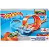 TOYS ONE Hot Wheels -Pista Acrobazie nel Loop con Lanciatore Doppio