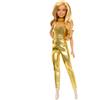 TOYS ONE Mattel HRH19 Barbie Fashionistas Abito Gold