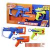 TOYS ONE Hasbro F9840 Nerf N-Series Triple Action Pack Set con 3 Pistole