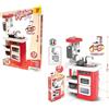TOYS ONE Cucina Giocattolo 360° con 23 Accessori, Altezza 75 cm
