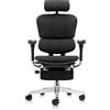 Procomfort ERGOHUMAN MED Struttura Nera - Tessuto Nero