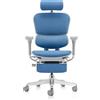 Procomfort ERGOHUMAN MED Struttura Grigia - Tessuto Sky Blue