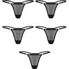 Obsessive Violami 5-pack Thong Black L/XL