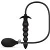 Easytoys Anal Collection Inflatable Anal Plug with Pump 20cm Black