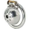 Hidden Desire Extreme Stainless Cock Vault X-Short Silver