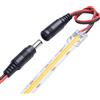Tuya Connettore Jack DC Femmina per Strisce Led COB e SMD Monocolore a 2 Pin