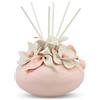 CAPODIMONTE Linea CLASSICA Diffusore in porcellana - Rosa, Uva e Mirtilli