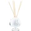 IL PUMO Bianco Diffusore in ceramica con bastoncini - Tabacco e Agrumi, 50ml