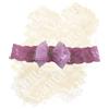 Fascia per capelli bimba/neonata Accessori Le Vanità - Rosa Pizzo Neonata
