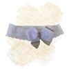 Fascia per capelli bimba/neonata Accessori Le Vanità - Bianco Pizzo Neonata