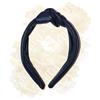 CERCHIETTO per capelli Accessorio Le Vanità - Blu Ecopelle Nodo