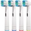 NONE 4/8/12/20 pezzi compatibili con testine di ricambio per spazzolino elettrico Oral B, testine per spazzolino professionale per 1000 7000