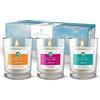 Airwick Air Wick Aroma-Duftkerzen Geschenkset - Düfte für Wellness und Entspannung mit natürlichen ätherischen Ölen - 3 x Duftkerzen im Glas in schöner Geschenkbox