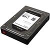 StarTech 25SAT35HDD Box esterno adattatore per dischi rigidi SATA da 2,5" a 3,5 in alluminio con altezza massima SSD / HDD di 12,5 mm