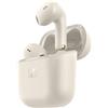 Sennheiser ACCENTUM Open Wireless Earbuds - Design Open Ear, Suono Dinamico e Bluetooth 5.3, Protezione dagli Spruzzi IPX4, Autonomia di 28 Ore, Custodia di Ricarica USB-C, Ideali per Musica, Crème